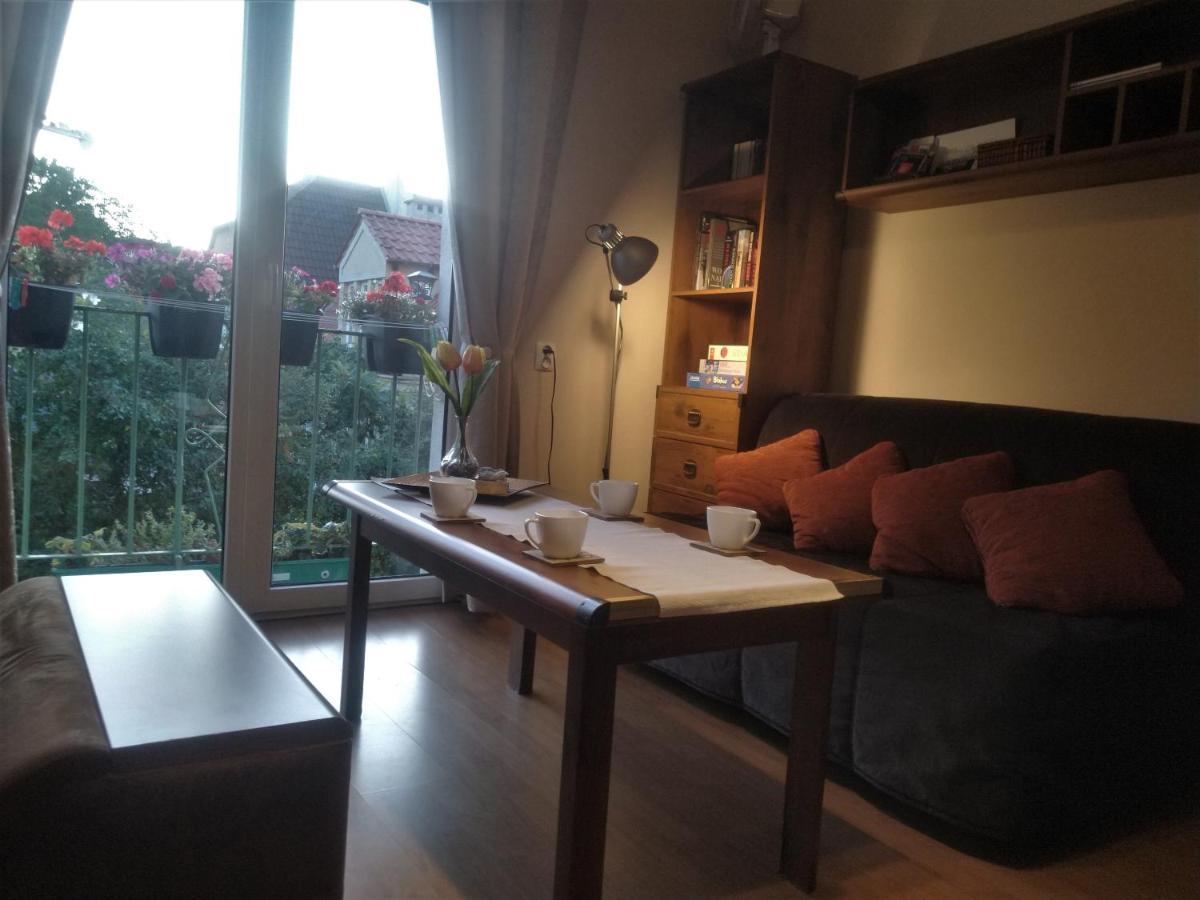 Apartament Olivia Centrum Z Zamknietym Parkingiem Danzica Esterno foto