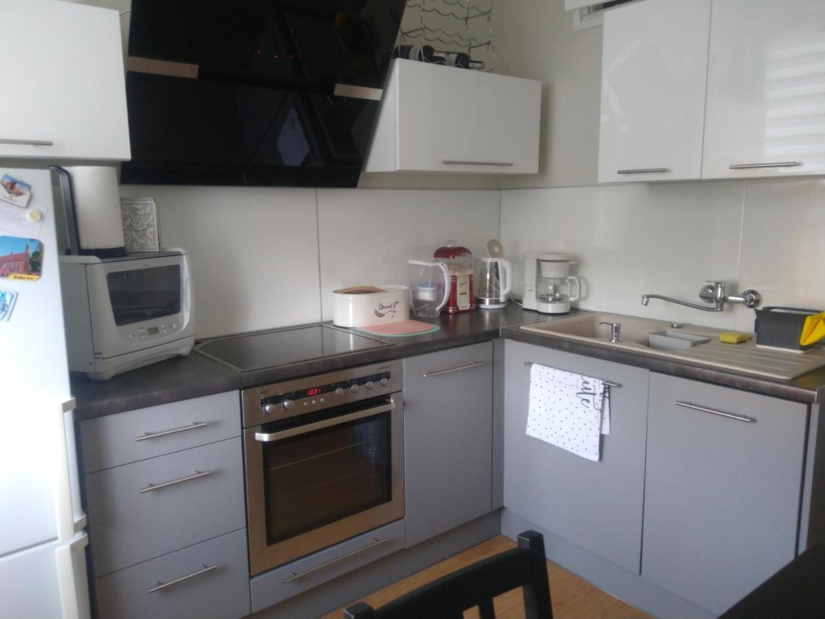 Apartament Olivia Centrum Z Zamknietym Parkingiem Danzica Esterno foto