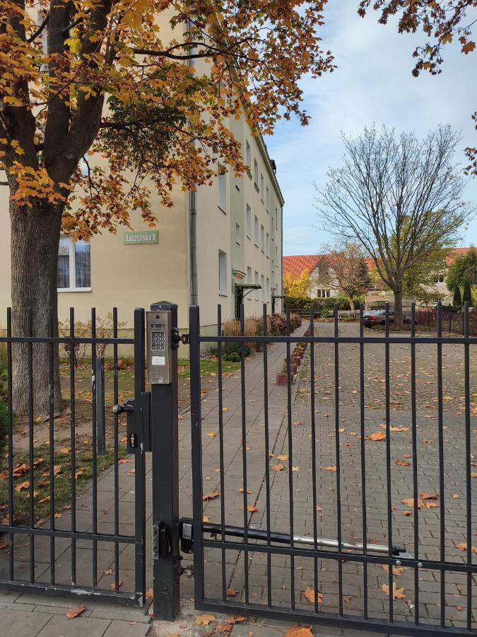 Apartament Olivia Centrum Z Zamknietym Parkingiem Danzica Esterno foto