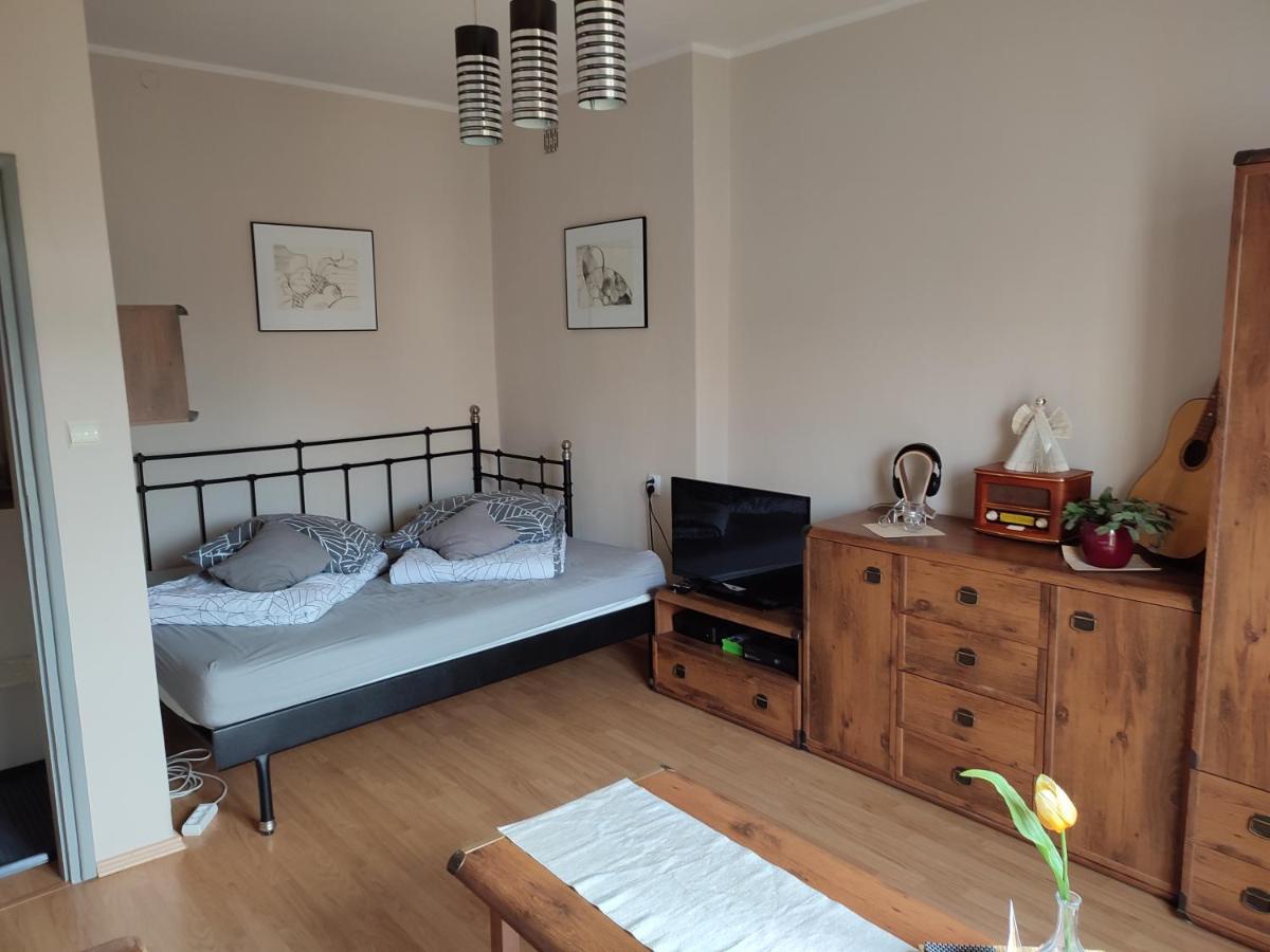 Apartament Olivia Centrum Z Zamknietym Parkingiem Danzica Esterno foto